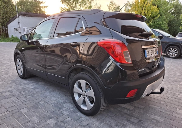 Opel Mokka cena 51000 przebieg: 132700, rok produkcji 2016 z Kraków małe 254